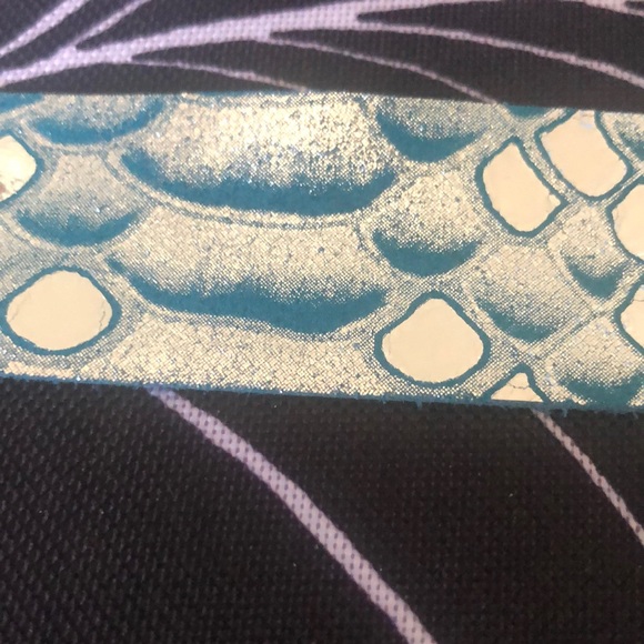 Blue mermaid druzy moon choker - Picture 6 of 9